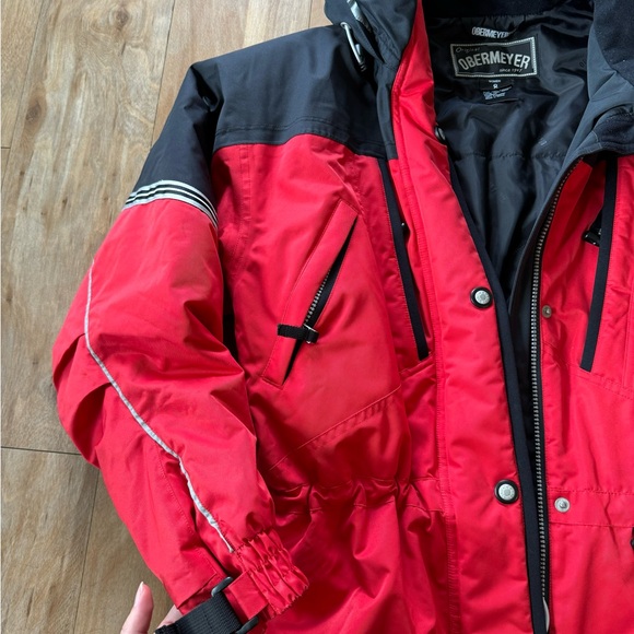 Obermeyer Ski Jacket & Pant Set Women size 8 - Picture 3 of 13